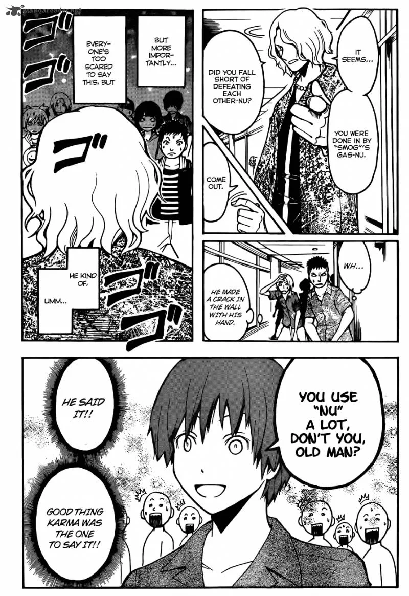 Assassination Classroom Chapter 64 page 14