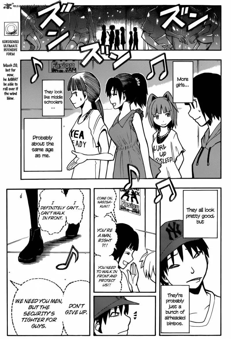 Assassination Classroom Chapter 66 page 4