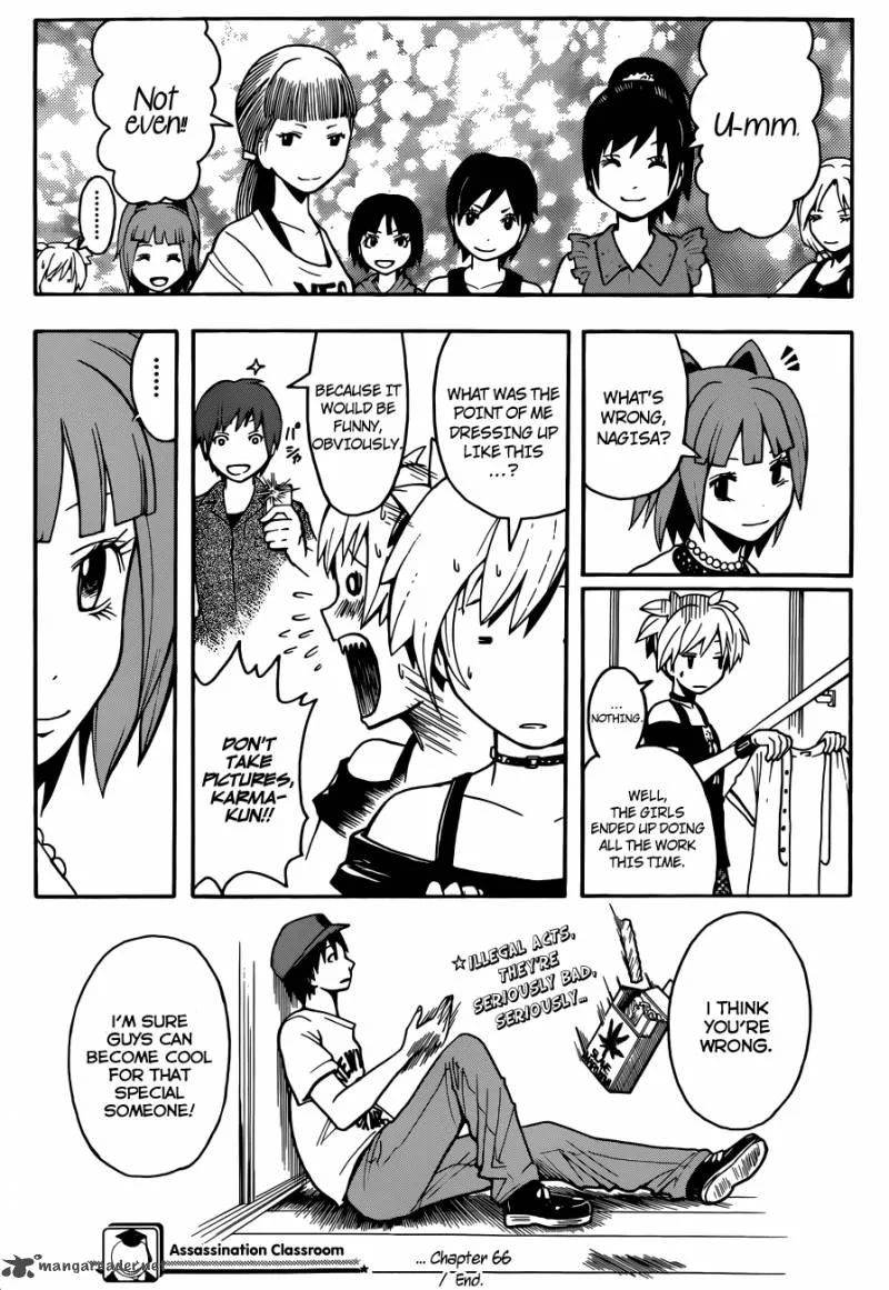 Assassination Classroom Chapter 66 page 19