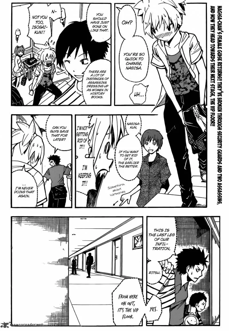 Assassination Classroom Chapter 67 page 3