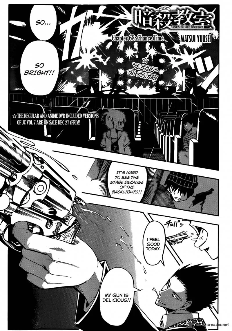 Assassination Classroom Chapter 68 page 2