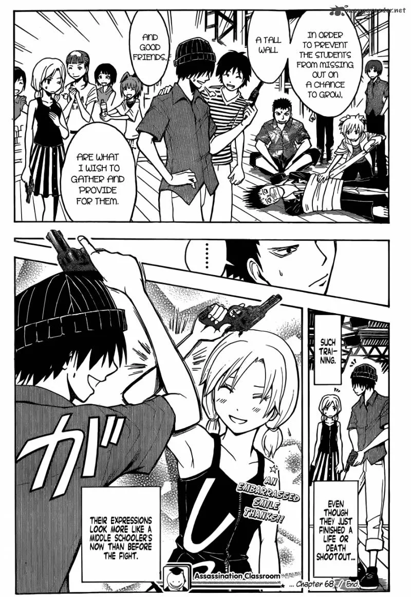 Assassination Classroom Chapter 68 page 19