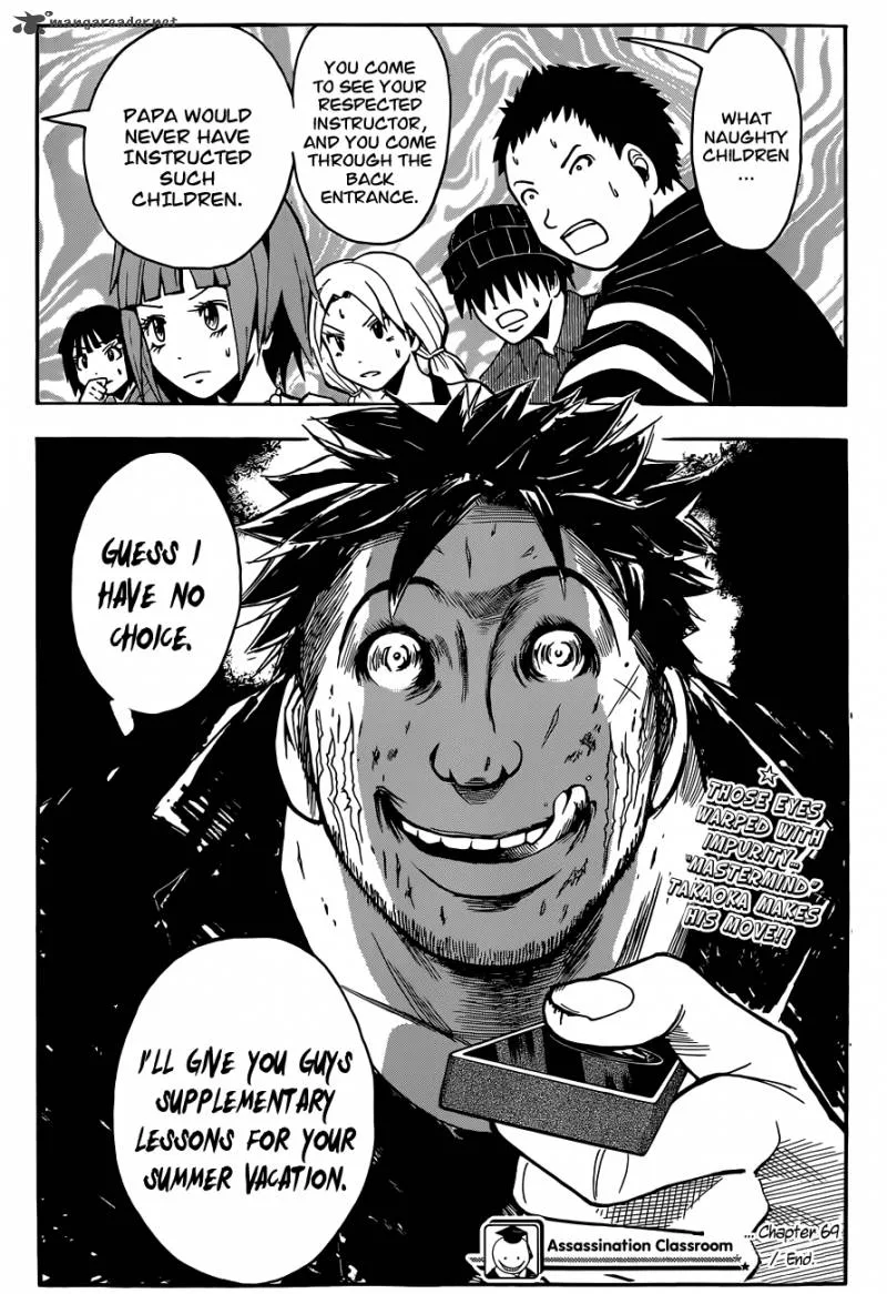 Assassination Classroom Chapter 69 page 20