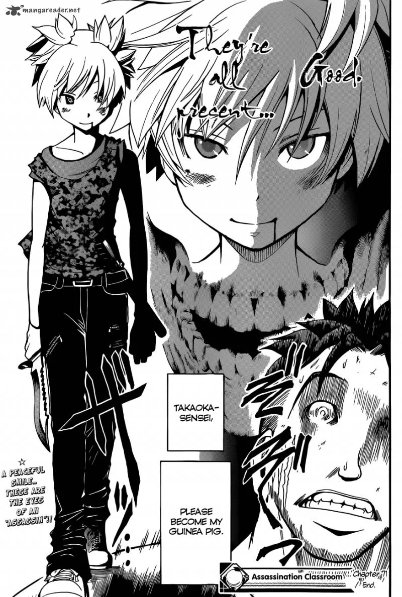 Assassination Classroom Chapter 71 page 20