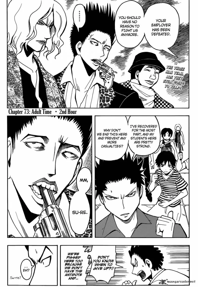 Assassination Classroom Chapter 73 page 4
