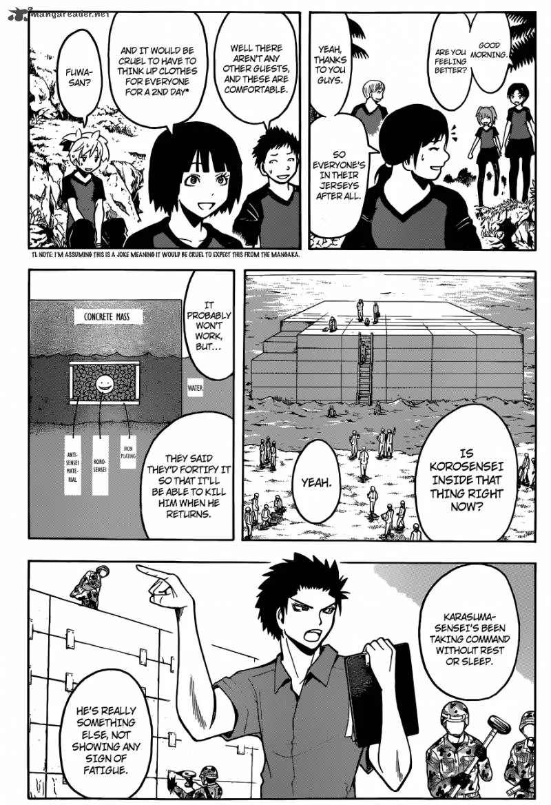 Assassination Classroom Chapter 73 page 15