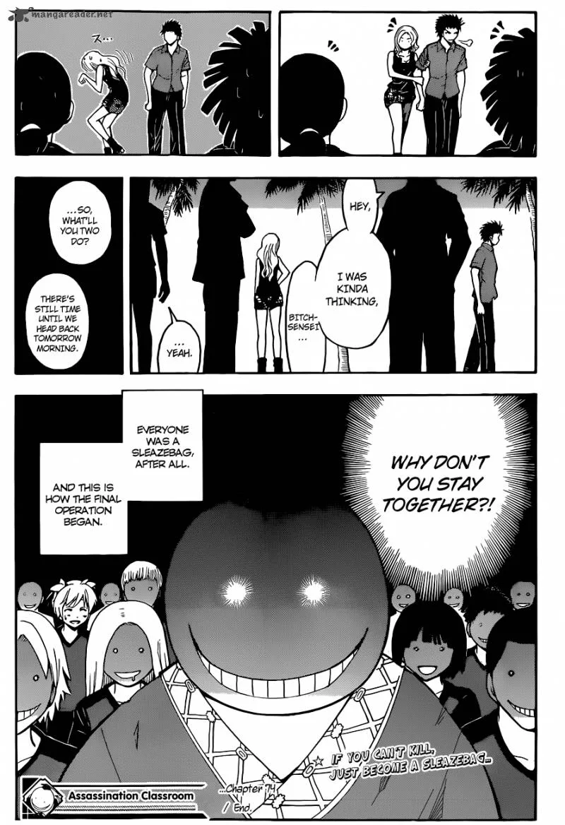 Assassination Classroom Chapter 74 page 20