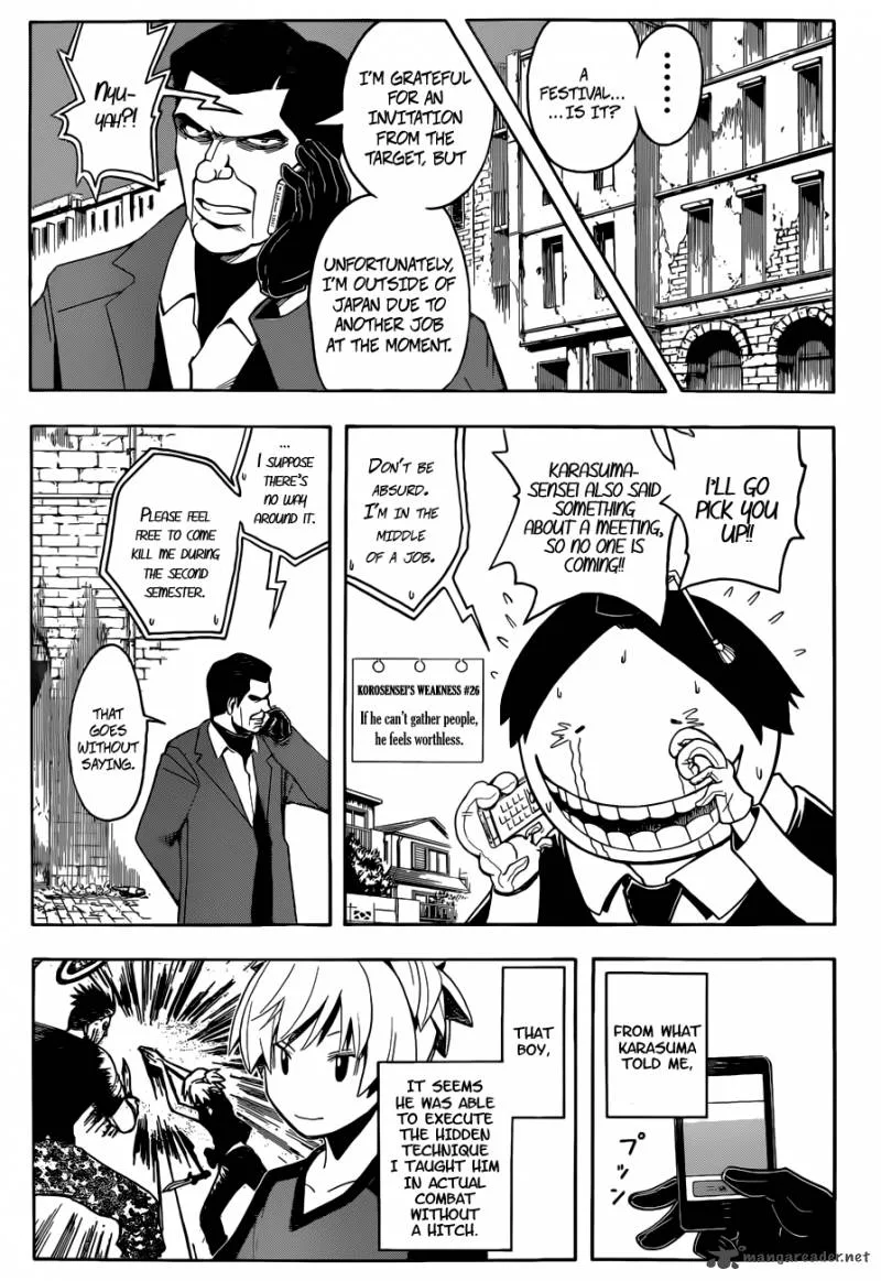 Assassination Classroom Chapter 76 page 8