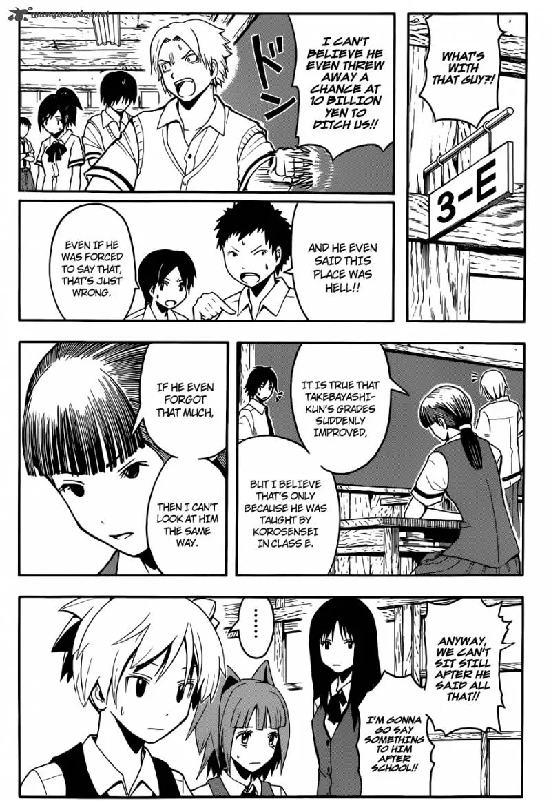 Assassination Classroom Chapter 77 page 9