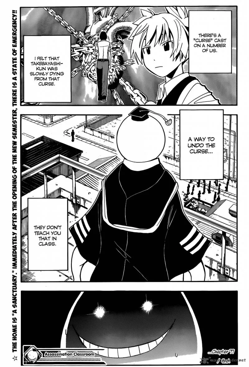Assassination Classroom Chapter 77 page 20