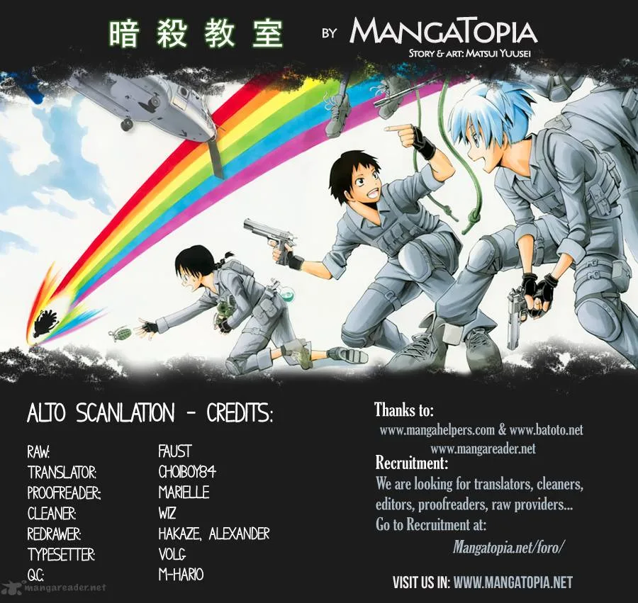 Assassination Classroom Chapter 78 page 1
