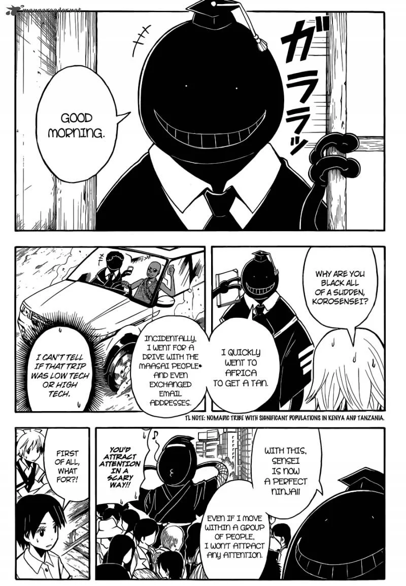 Assassination Classroom Chapter 78 page 4