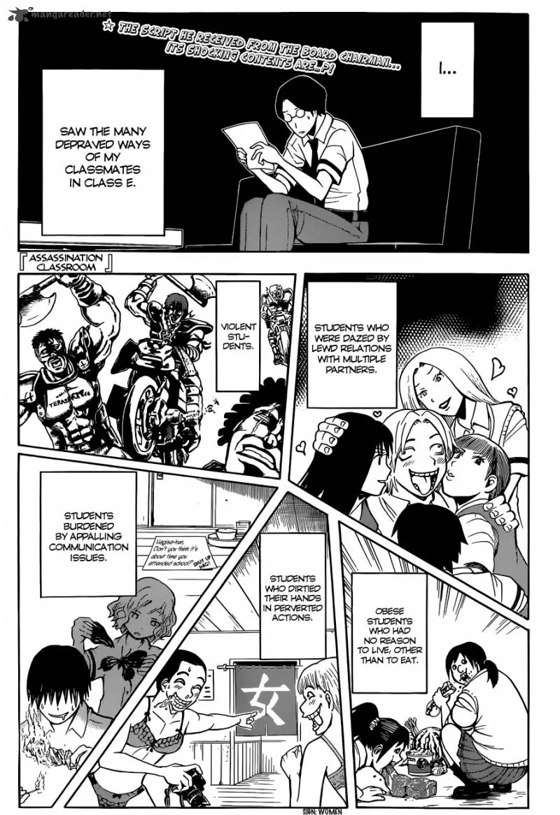 Assassination Classroom Chapter 79 page 2