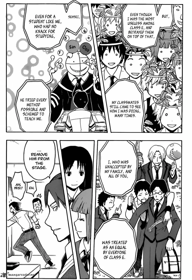 Assassination Classroom Chapter 79 page 13