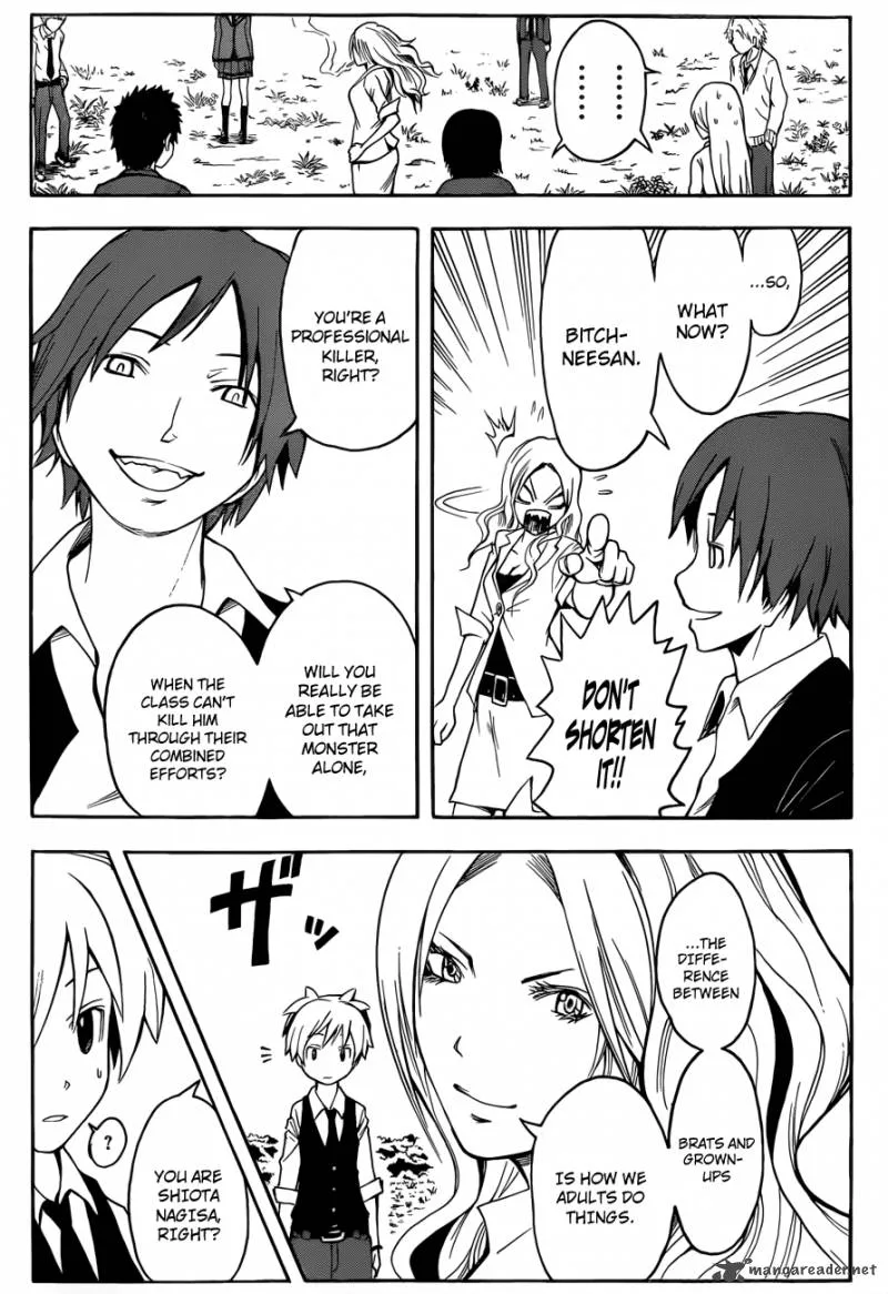 Assassination Classroom Chapter 8 page 16
