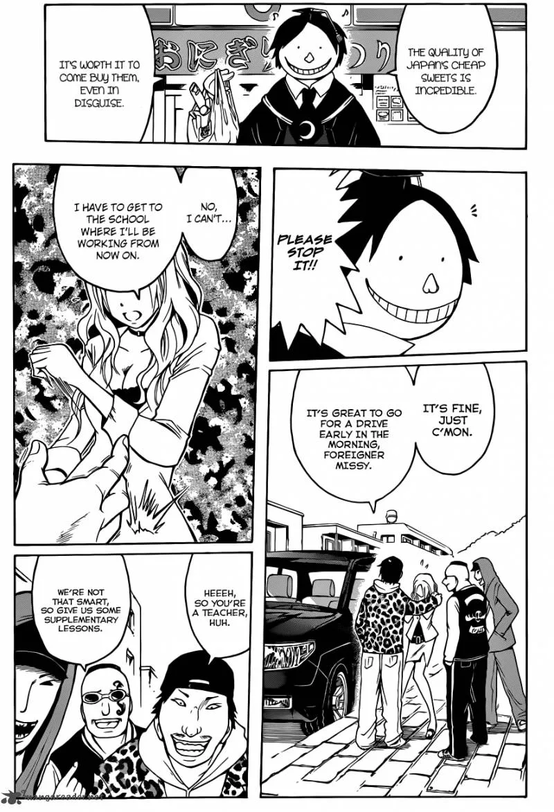 Assassination Classroom Chapter 8 page 4