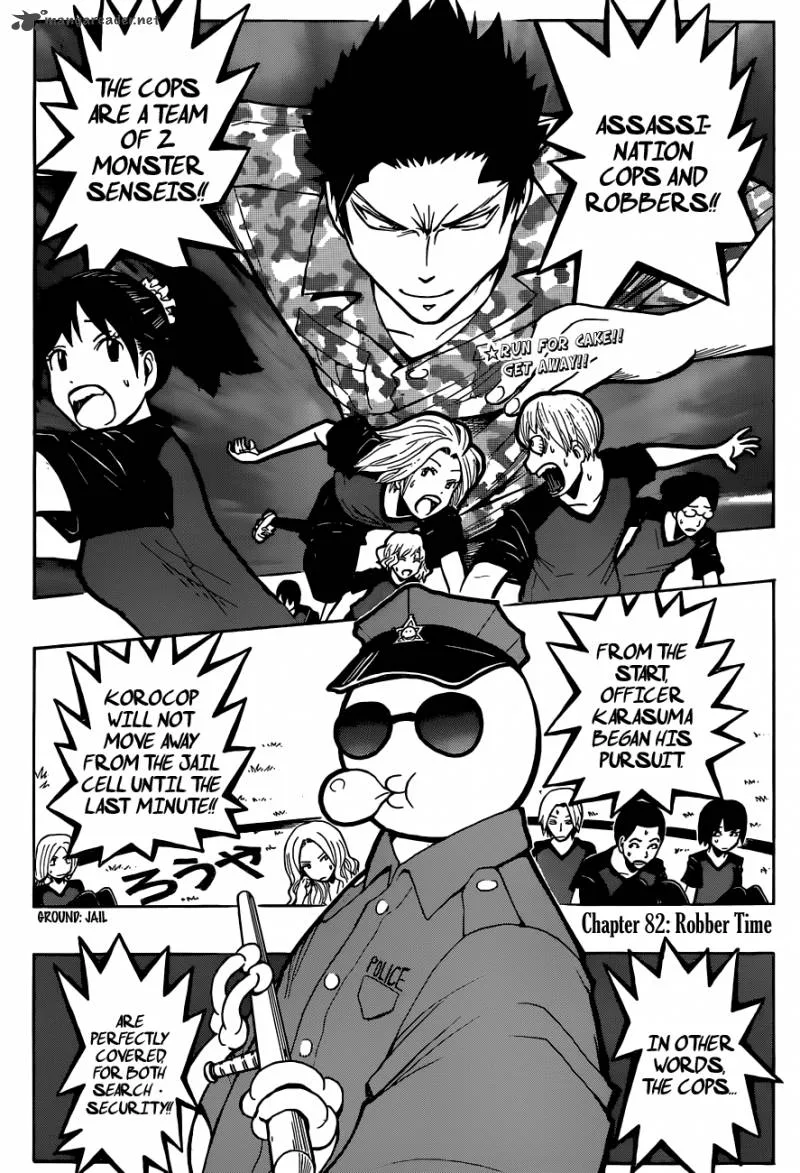 Assassination Classroom Chapter 82 page 4