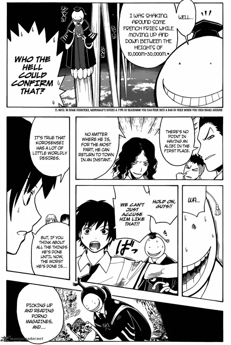 Assassination Classroom Chapter 83 page 5