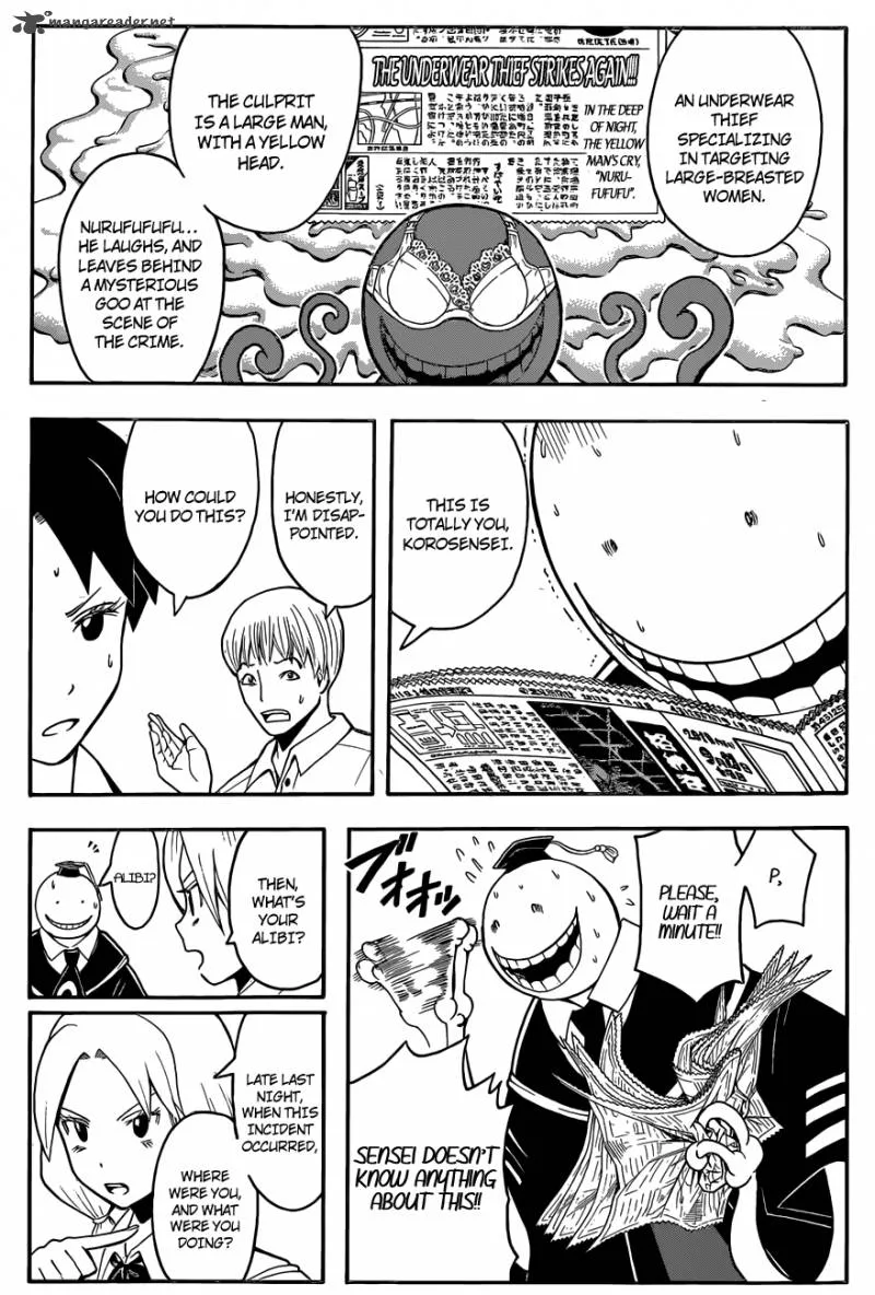 Assassination Classroom Chapter 83 page 4