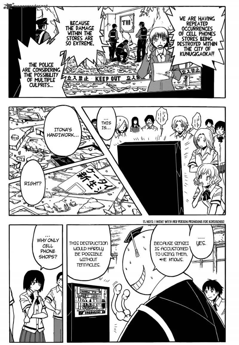 Assassination Classroom Chapter 85 page 8