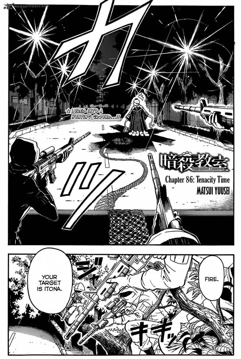 Assassination Classroom Chapter 86 page 3