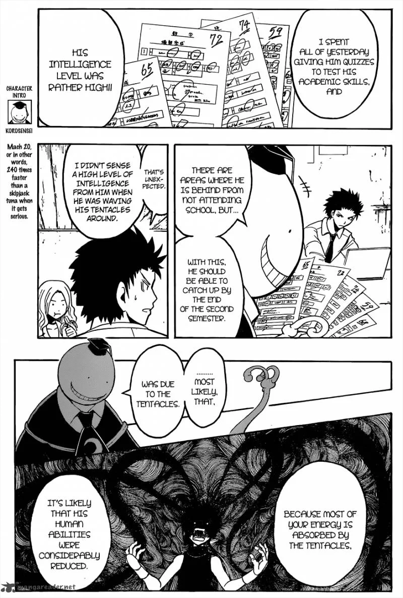 Assassination Classroom Chapter 88 page 4
