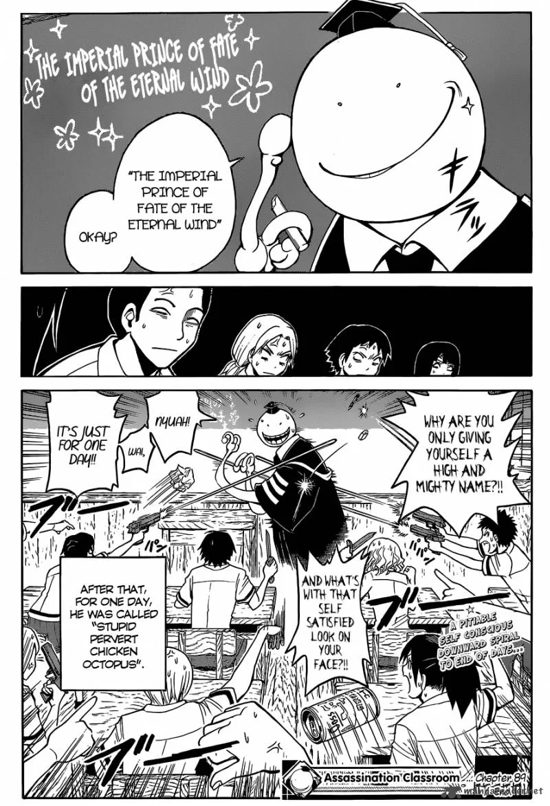 Assassination Classroom Chapter 89 page 20