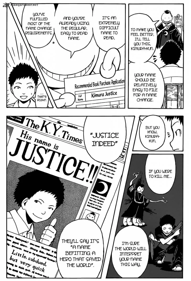 Assassination Classroom Chapter 89 page 17
