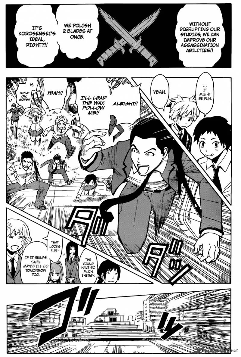 Assassination Classroom Chapter 95 page 8