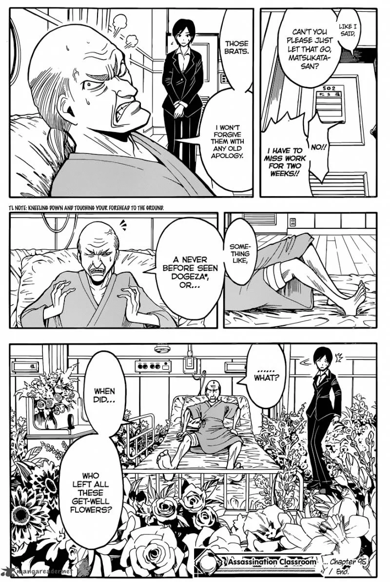 Assassination Classroom Chapter 95 page 19