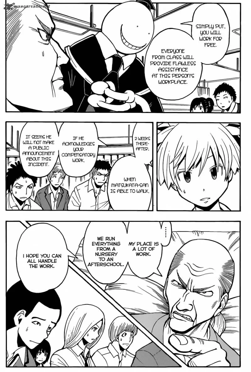 Assassination Classroom Chapter 96 page 4