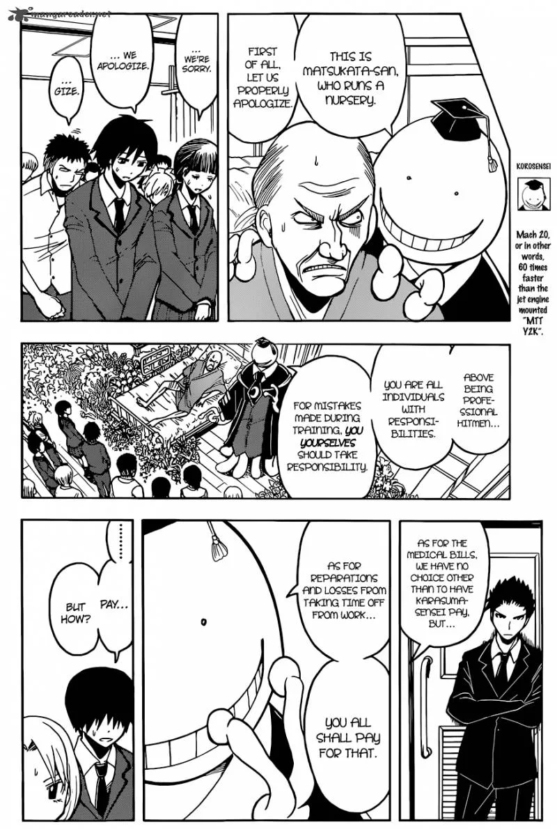 Assassination Classroom Chapter 96 page 3