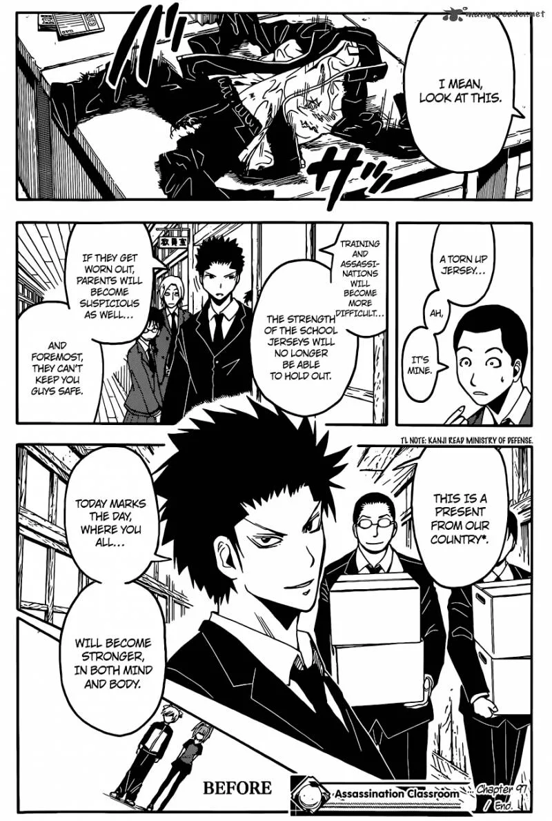 Assassination Classroom Chapter 97 page 22