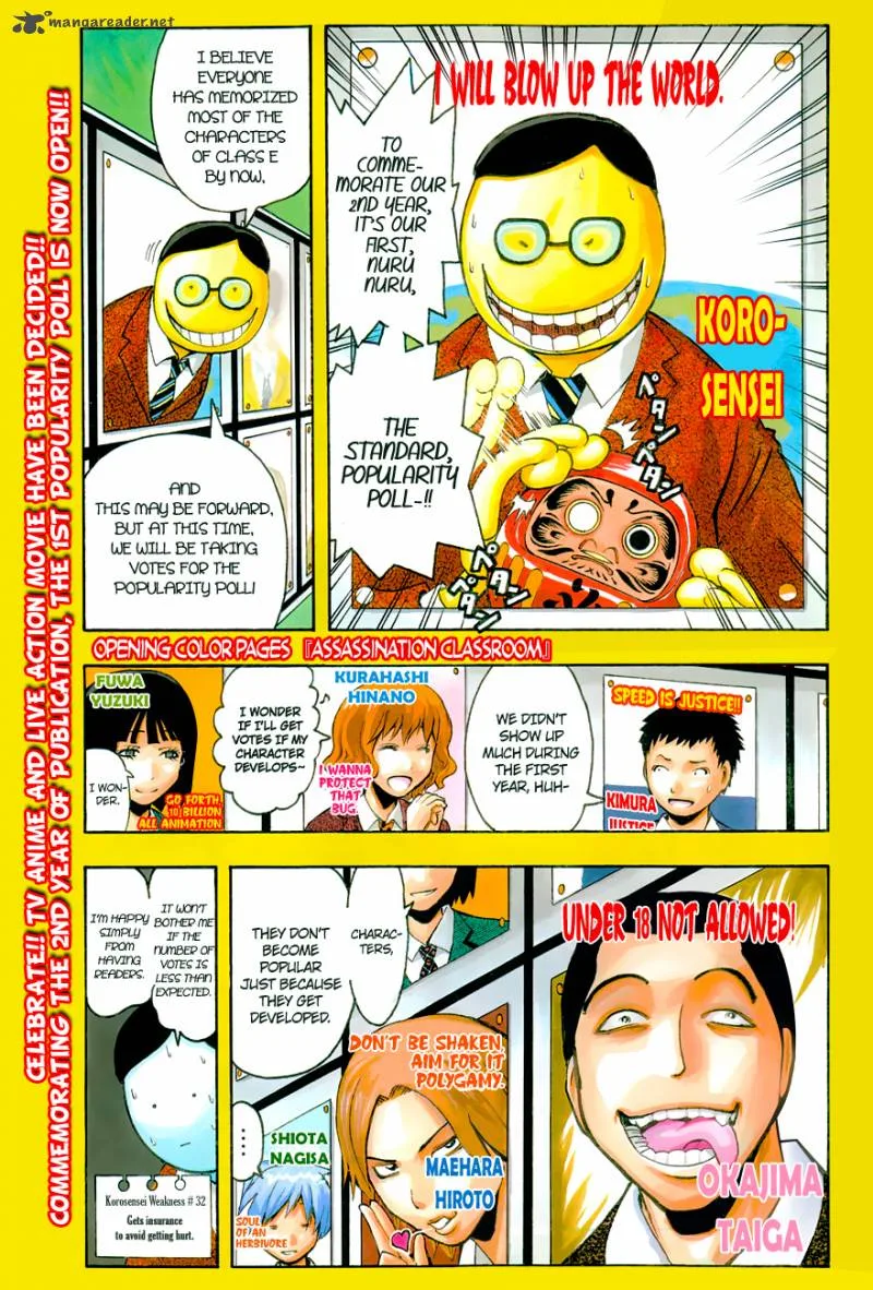 Assassination Classroom Chapter 97 page 3