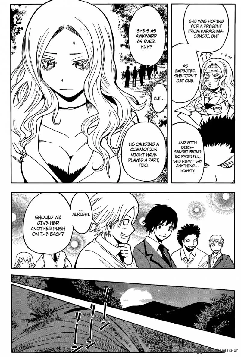 Assassination Classroom Chapter 98 page 14
