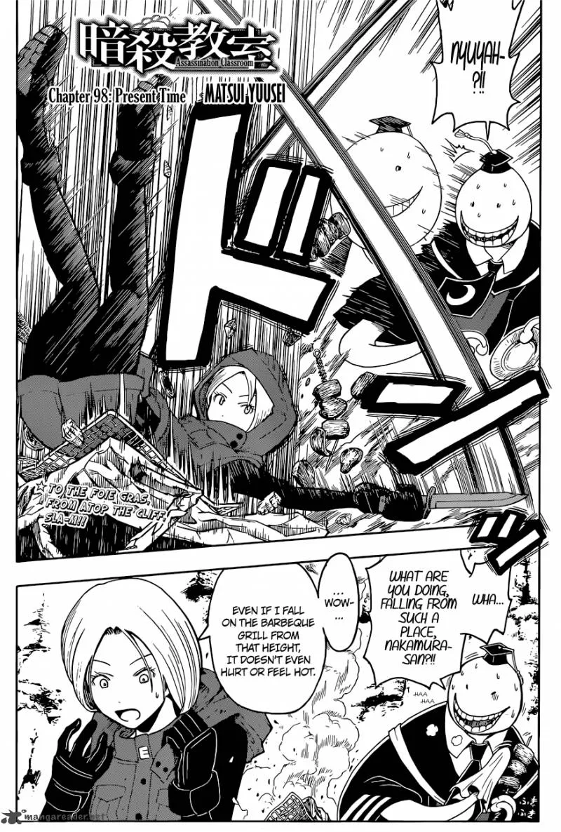 Assassination Classroom Chapter 98 page 3