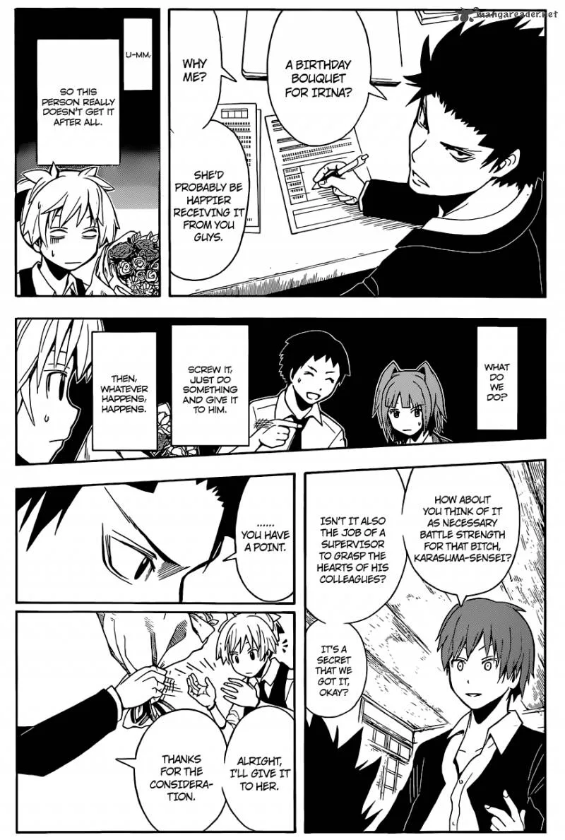Assassination Classroom Chapter 99 page 13