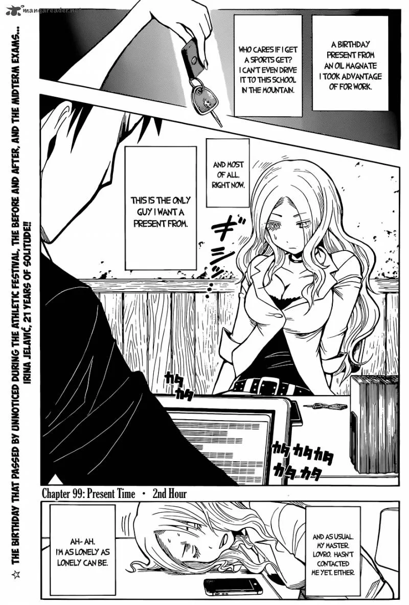 Assassination Classroom Chapter 99 page 4