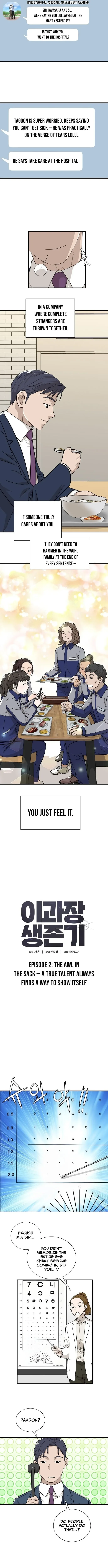 Assistant Manager Lee’s Survival Story Chapter 2 page 3