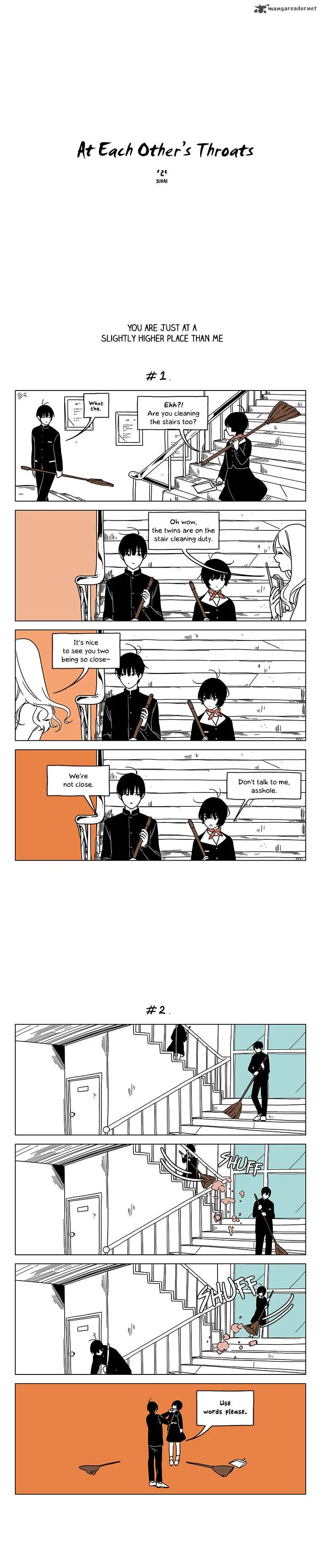At Each Other's Throats Chapter 10 page 1