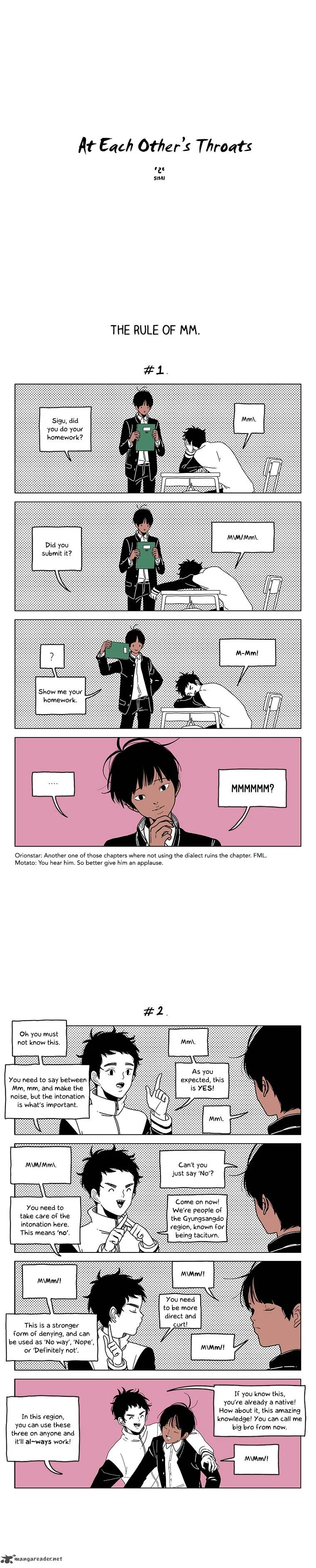 At Each Other's Throats Chapter 107 page 1