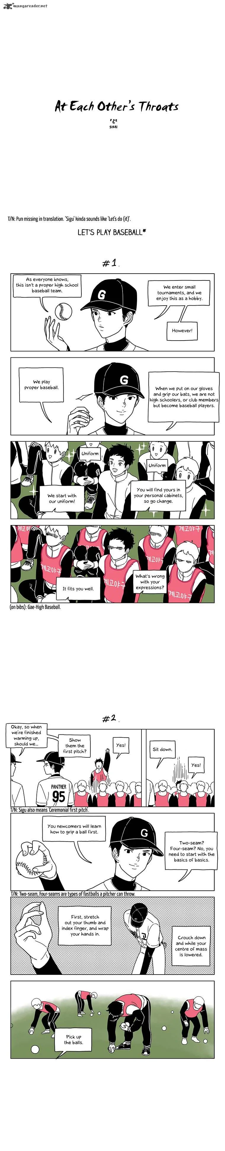 At Each Other's Throats Chapter 111 page 1