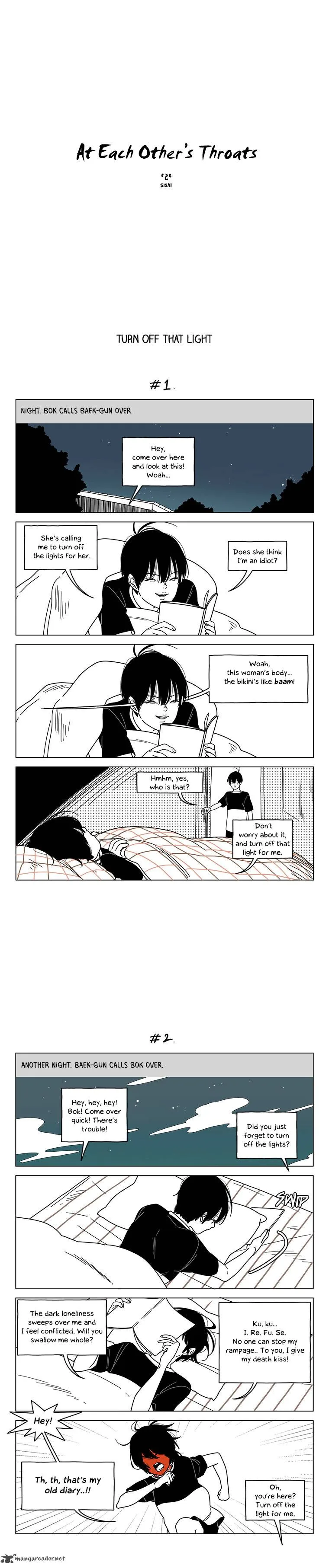 At Each Other's Throats Chapter 26 page 1