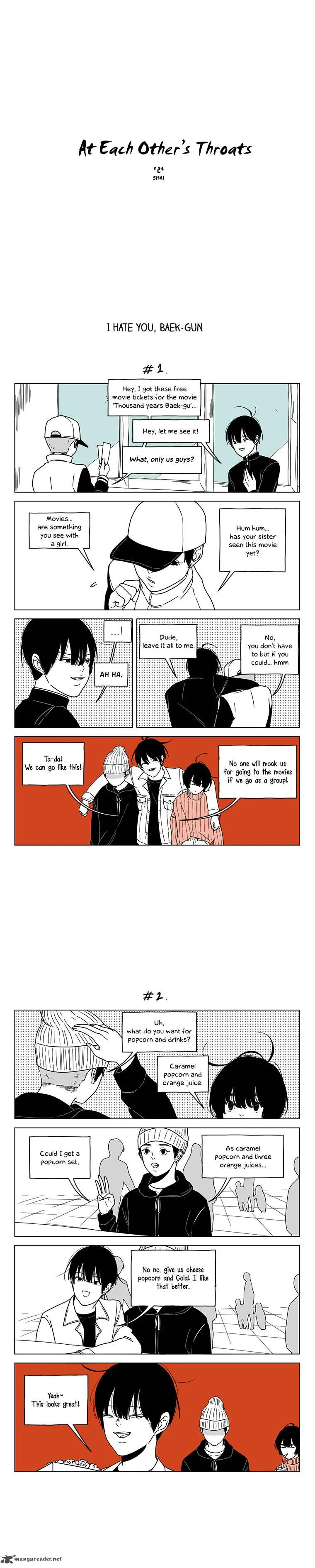 At Each Other's Throats Chapter 30 page 1