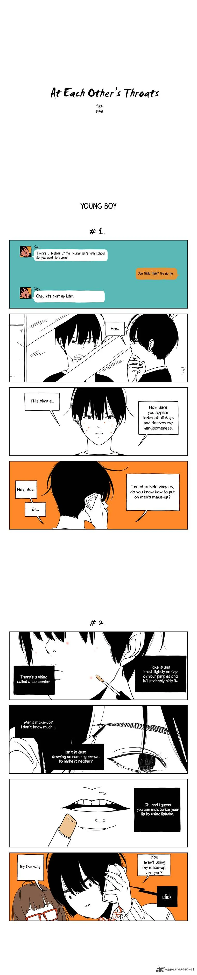 At Each Other's Throats Chapter 34 page 1