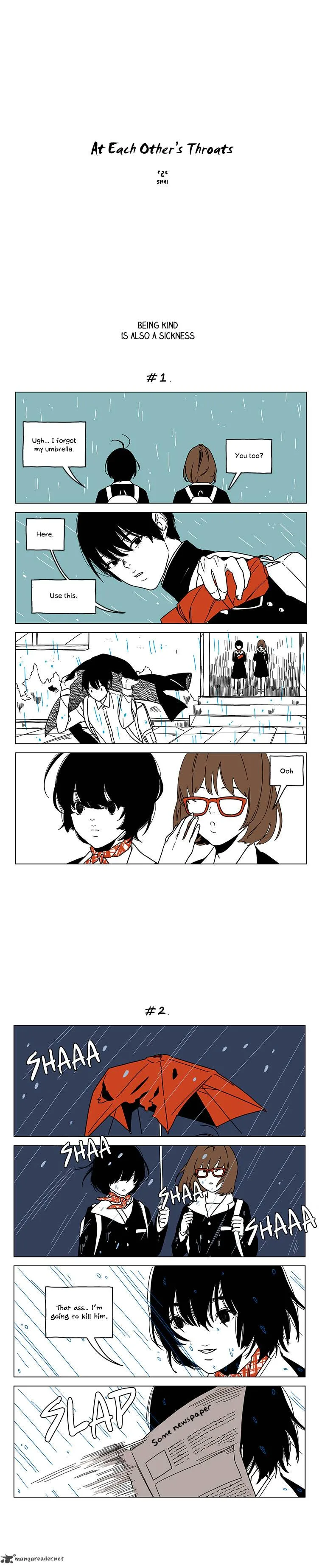 At Each Other's Throats Chapter 4 page 1