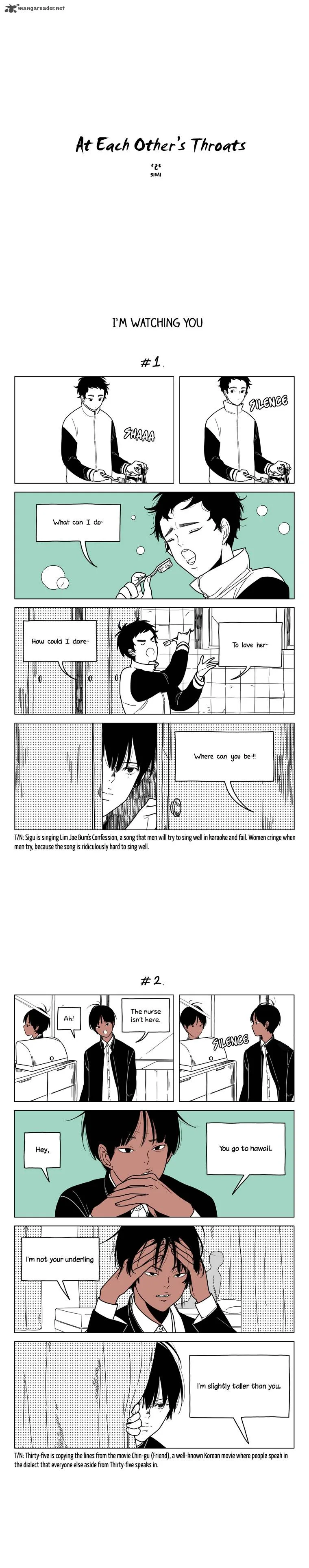 At Each Other's Throats Chapter 61 page 1