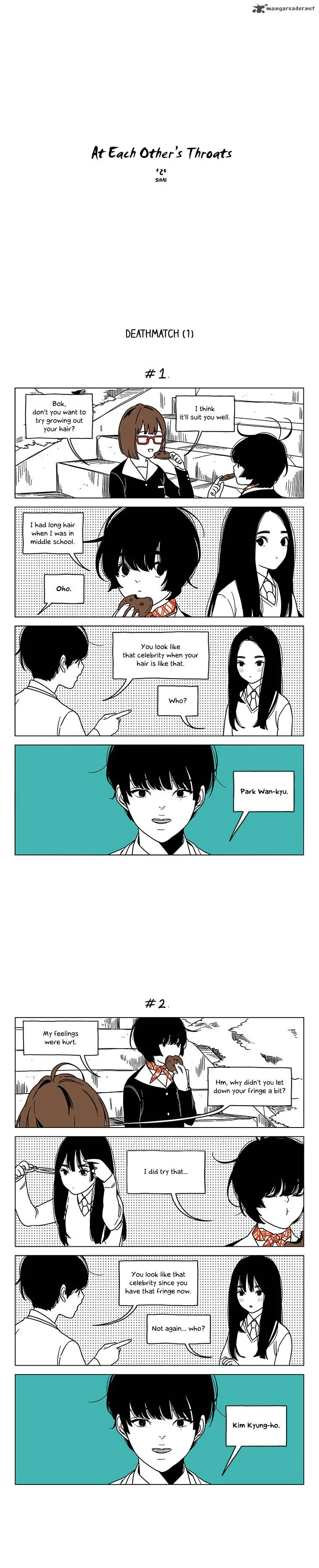 At Each Other's Throats Chapter 8 page 1