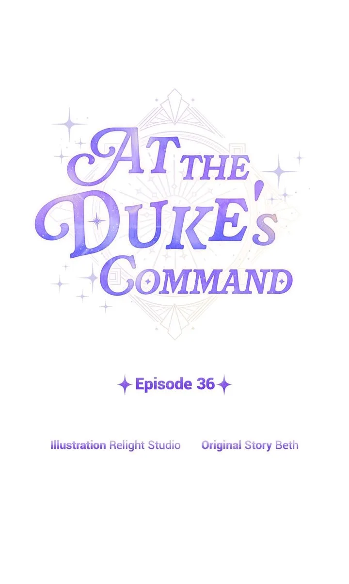 At the Duke’s Command Chapter 36 page 1