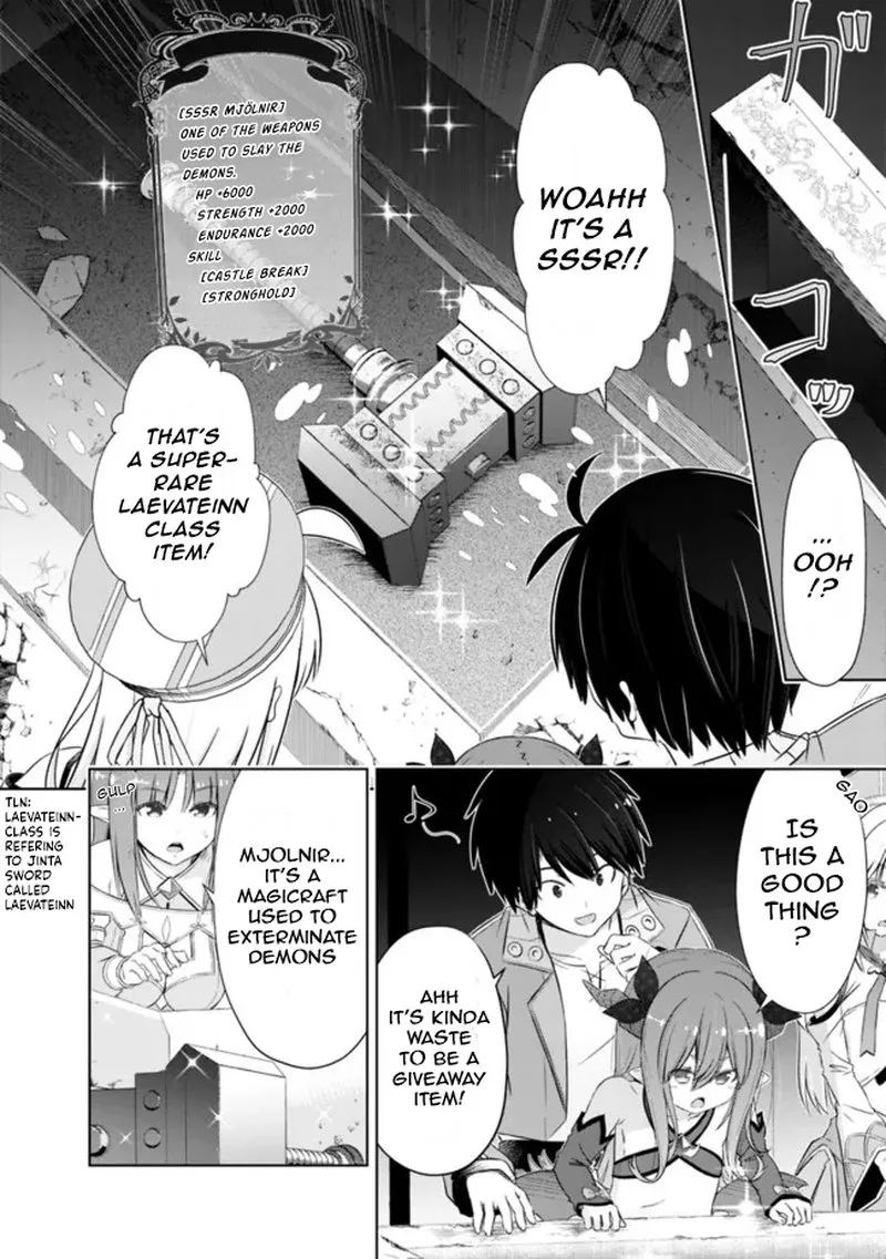 Attouteki Gacha Un de Isekai wo Nariagaru! Chapter 31.1 page 2